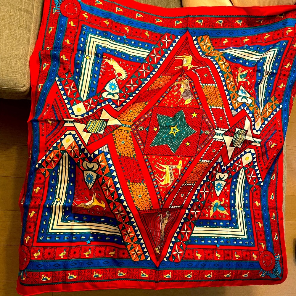 Designer Silk Scarf